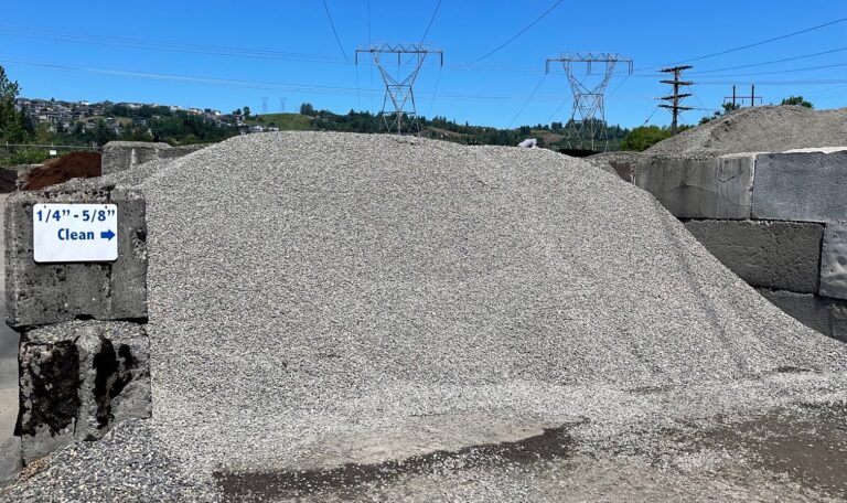 1/4"-5/8" Clean Gravel